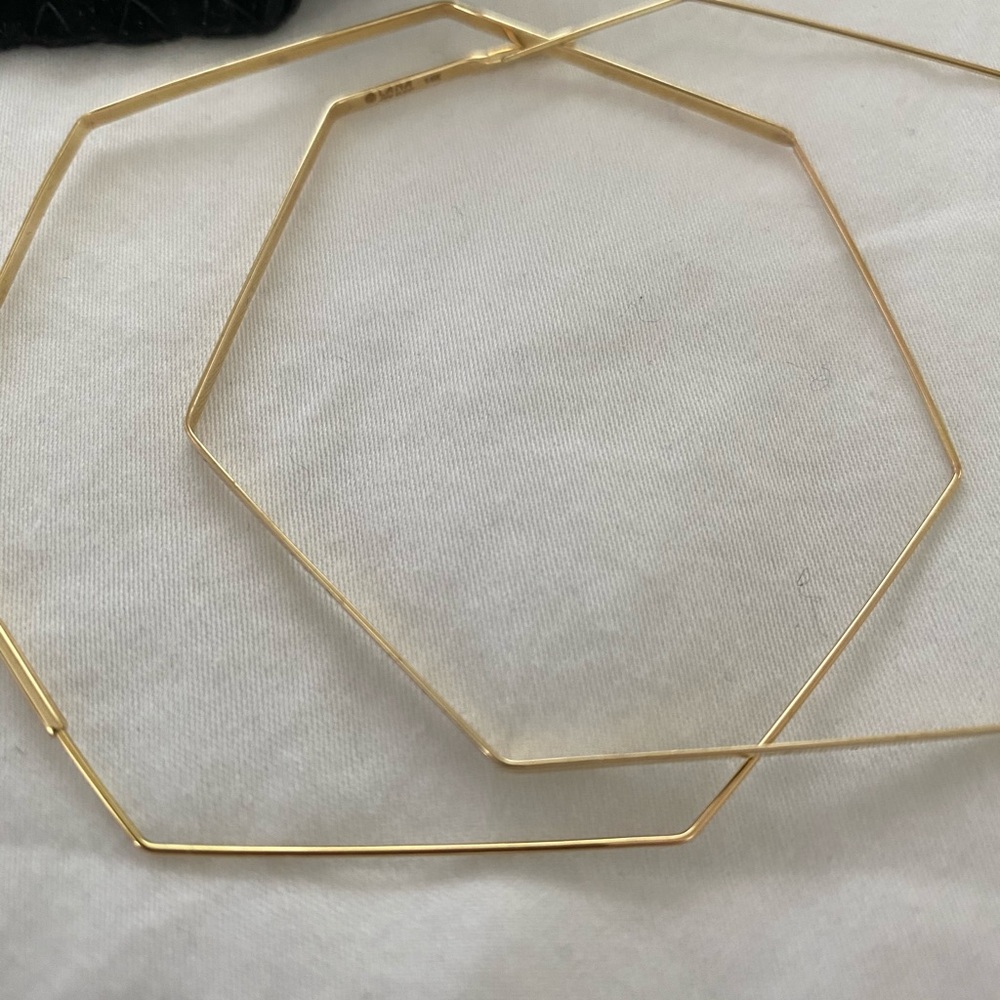 Lana Rock Large Hoops